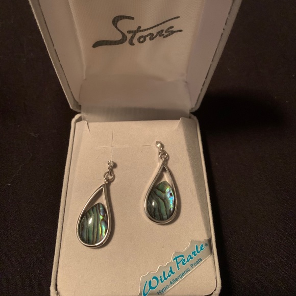 Wild pearl earrings - Picture 2 of 2